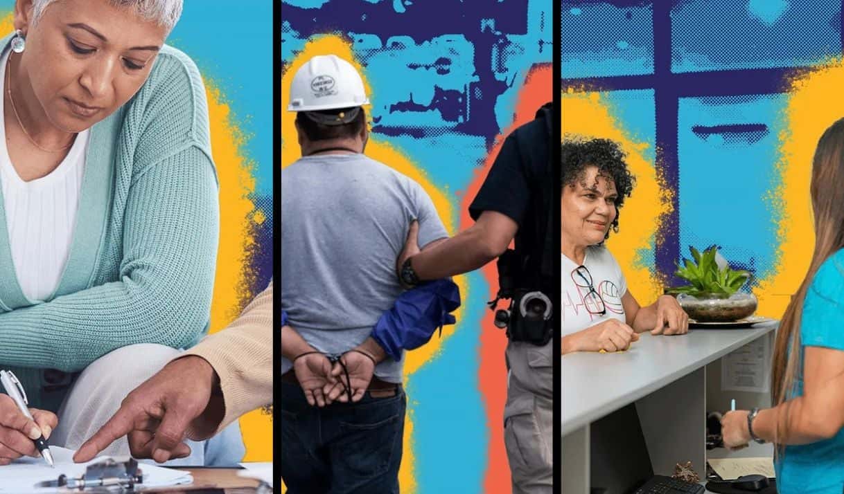 Imágenes tomadas del sitio web Florida Inmigrant Coalition.